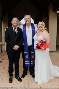 Wedding ceremony by Dr. Gerrit Rademeyer in Molemole