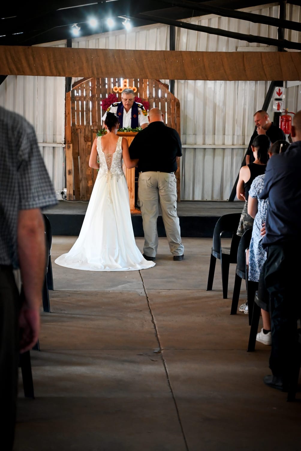 Wedding ceremony by Dr. Gerrit Rademeyer in Molemole