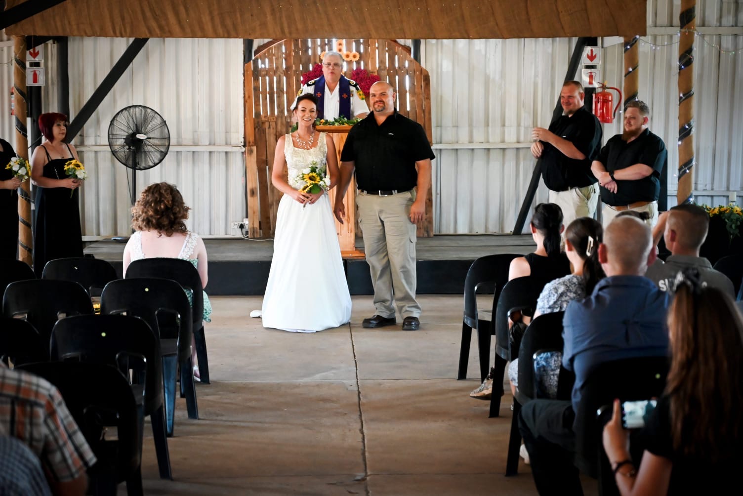 Wedding ceremony by Dr. Gerrit Rademeyer in Molemole
