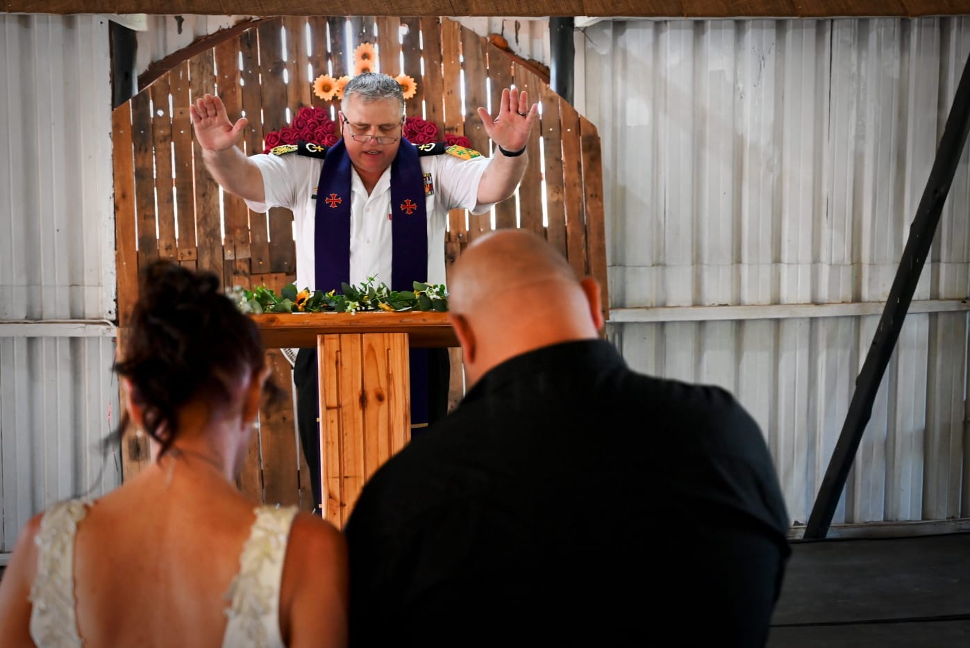 Wedding ceremony by Dr. Gerrit Rademeyer in Molemole